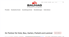 Desktop Screenshot of bauhag.ch